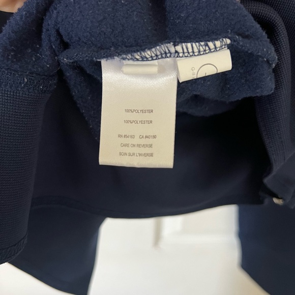 New England Patriots NFL Zip Up Hoodie XL Women’s Navy - Picture 4 of 5